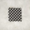 Frenchie Puppy Plaid Scarf